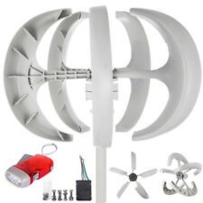 600W  Vertical Axis Wind Turbine Kit + Controller V